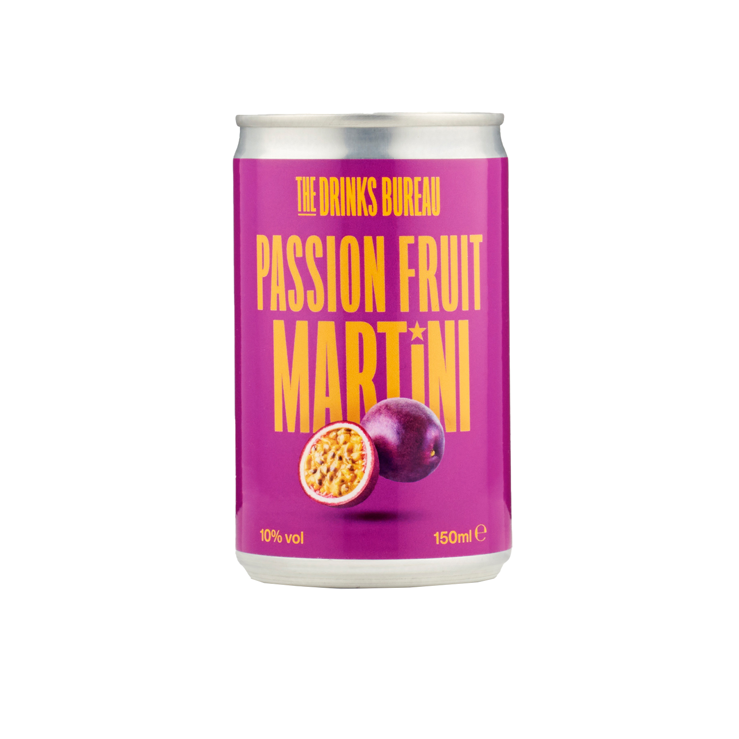 Passion Fruit Martini, cocktail in a can. 