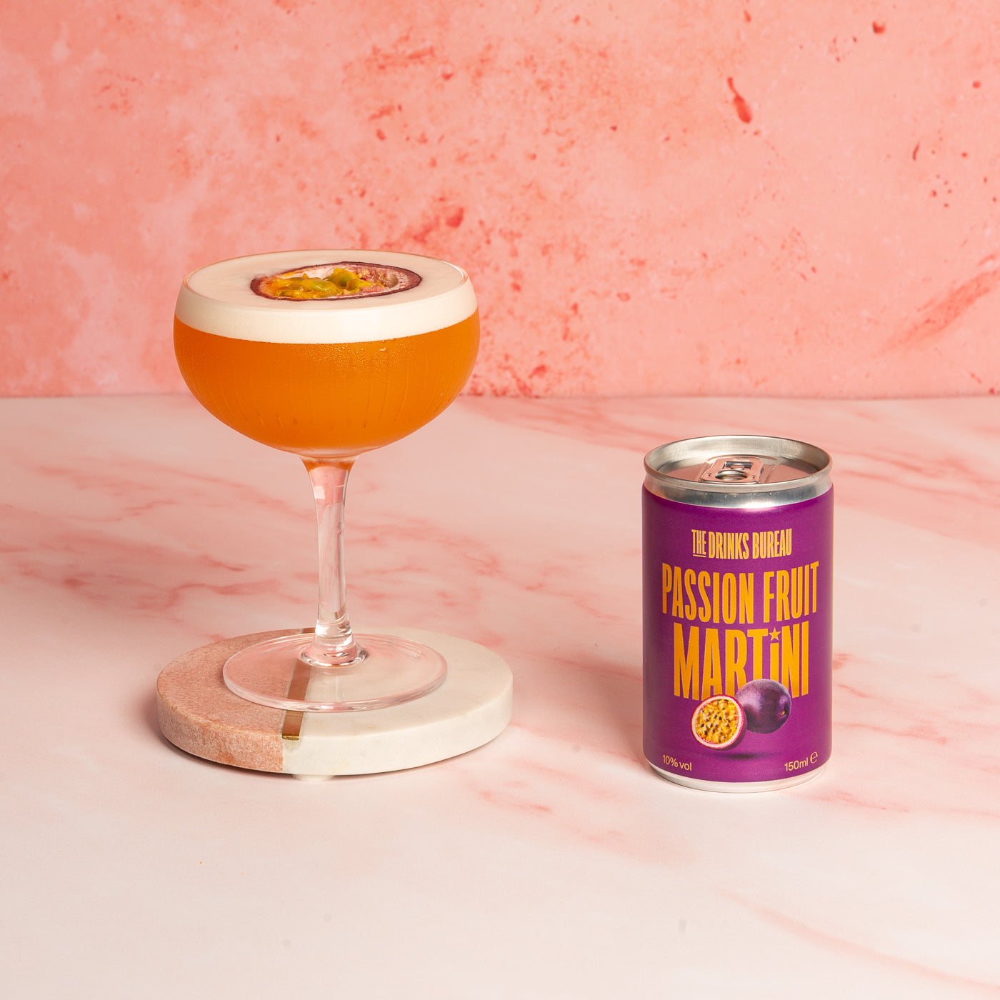 The Drinks Bureau Passion Fruit Martini