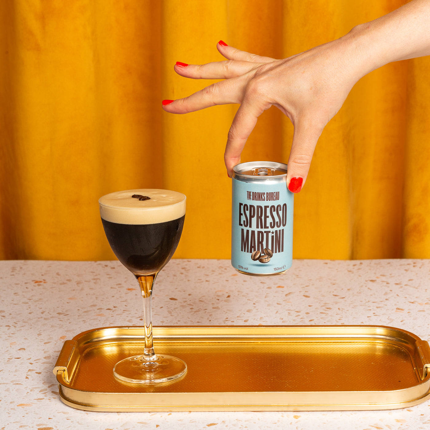 The Drinks Bureau Ready To Drink Espresso Martini Cocktail