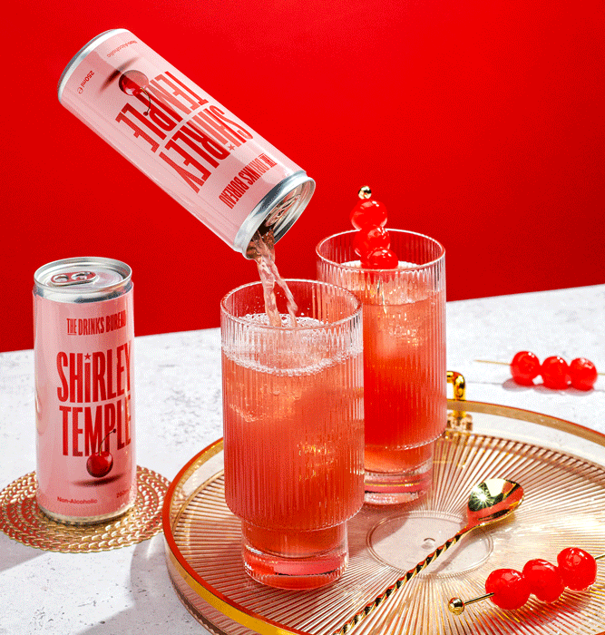 The Drinks Bureau Shirley Temple Mocktail