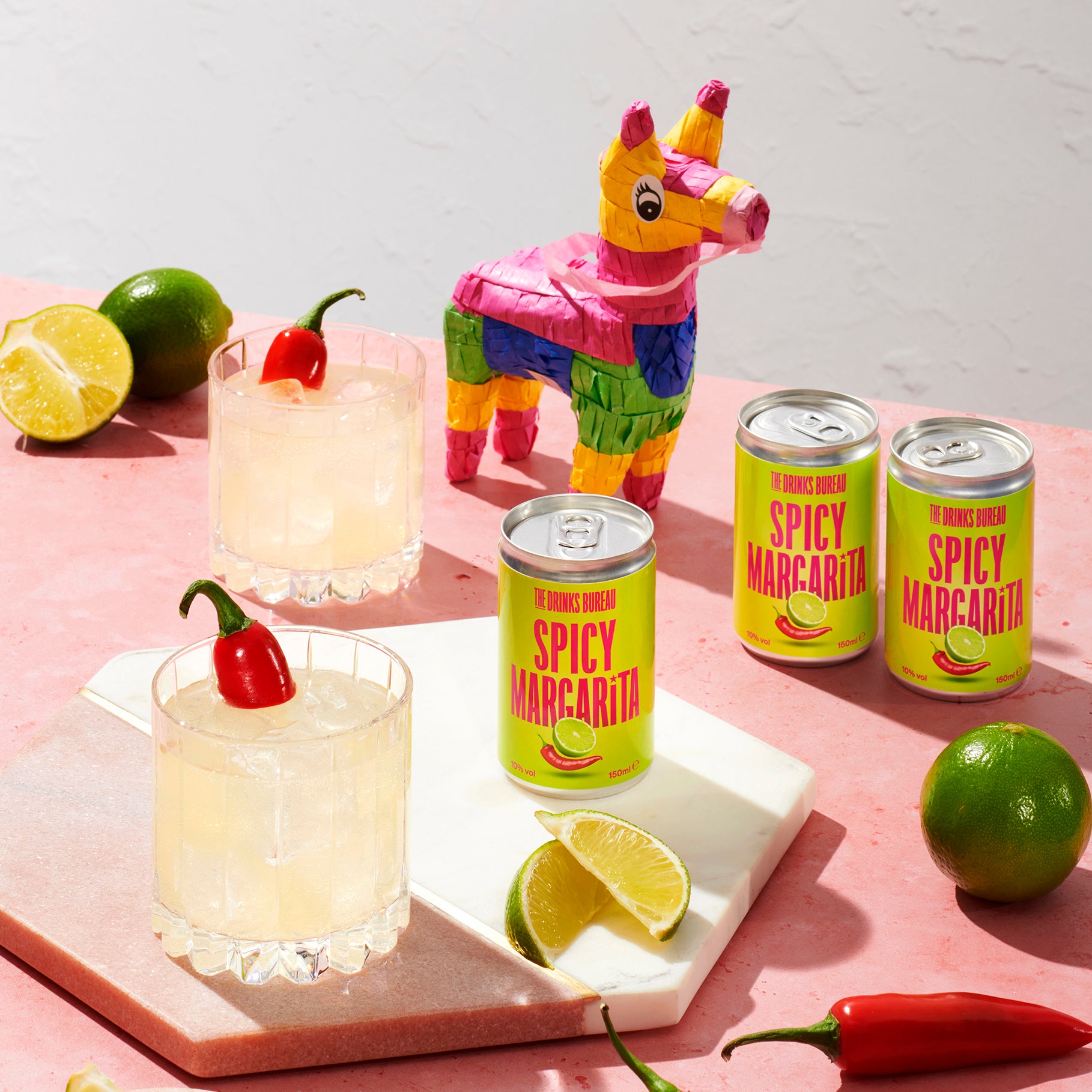 The Drinks Bureau Spicy Margarita Cocktail